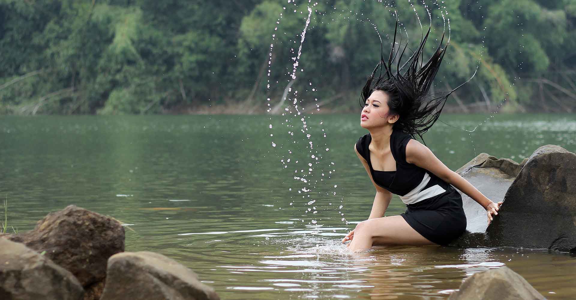 Black One Piece dress